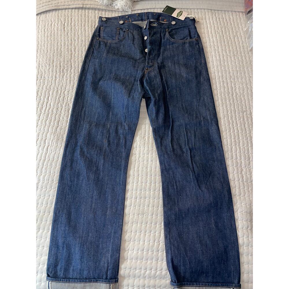 Vintage Levi Straight Leg Jeans 30x32 Button Closure